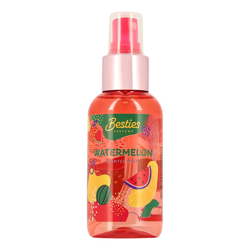 Мист для тела Besties Scented Mist watermelon парфюмерный увлажняющий 100 мл Турция