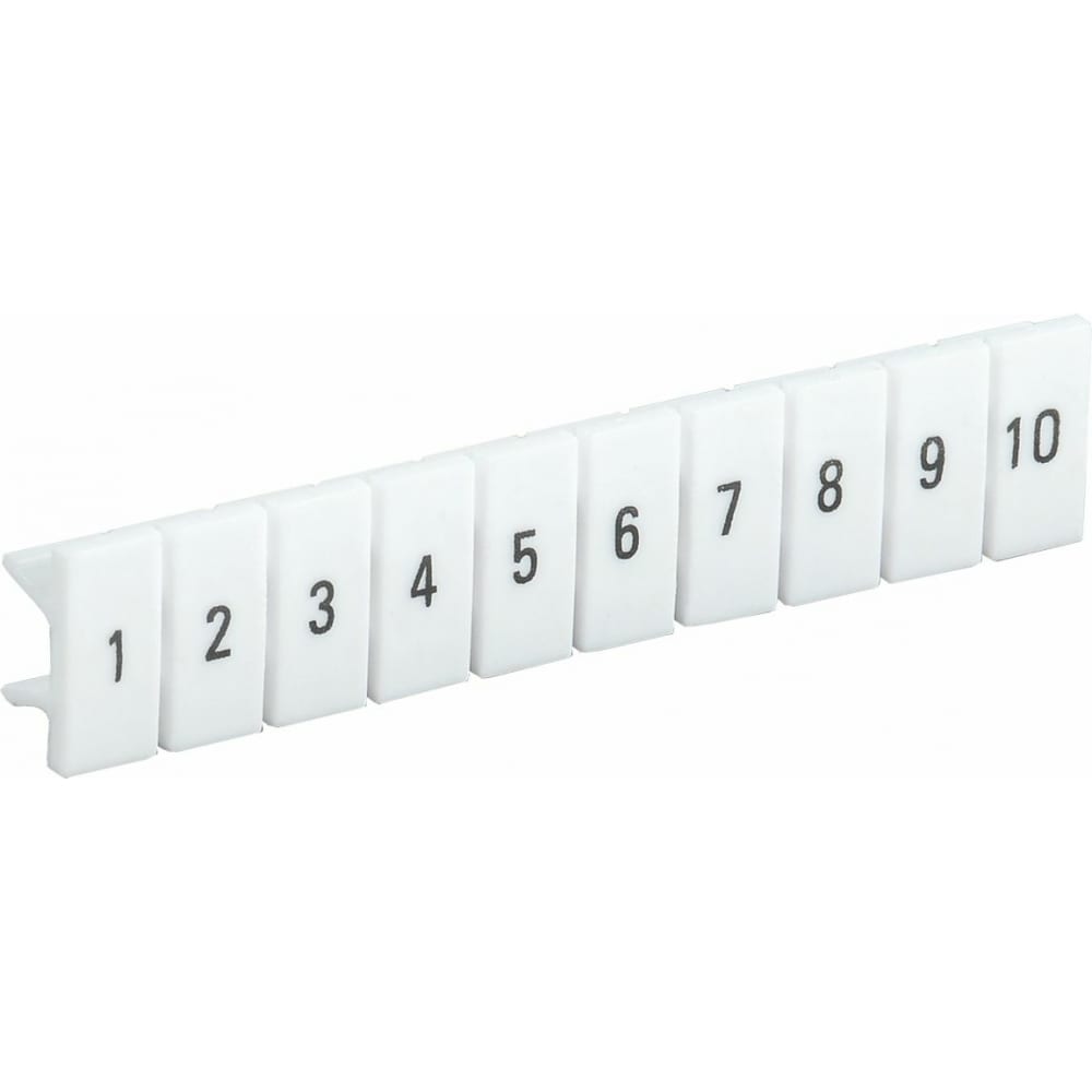 

Маркеры для КПИ-4мм2 IEK с нумерацией № 1-10 YZN11M-004-K00-10