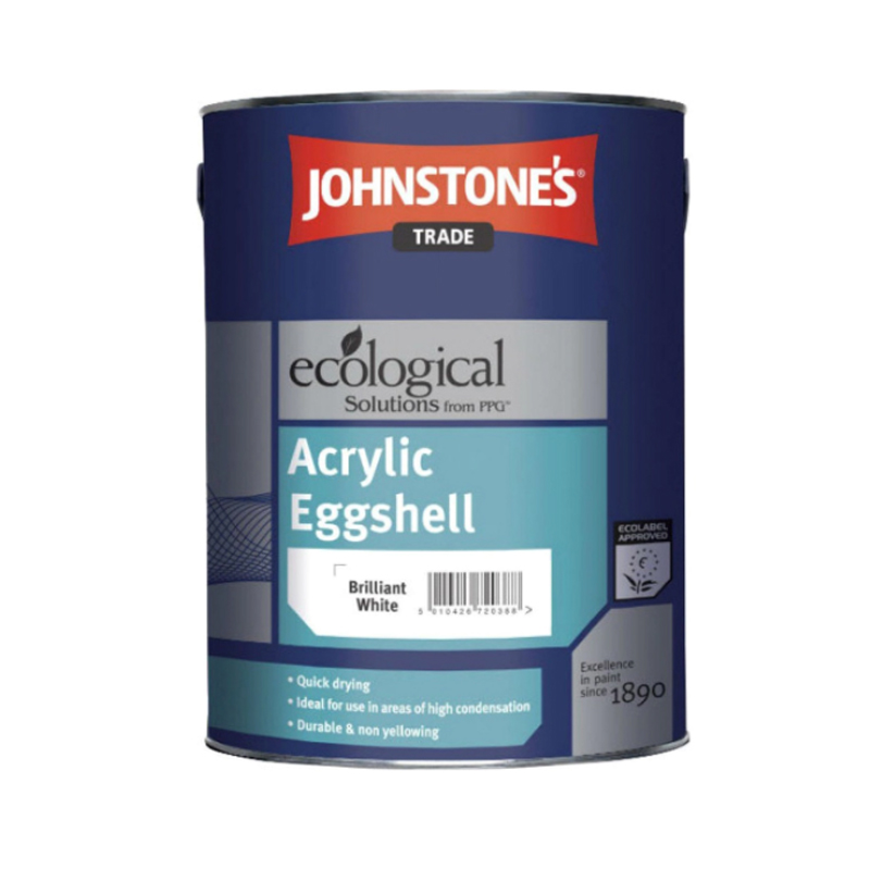 

Краска JohnStones Acrilic Eggshell Brilliant White 2,5 л