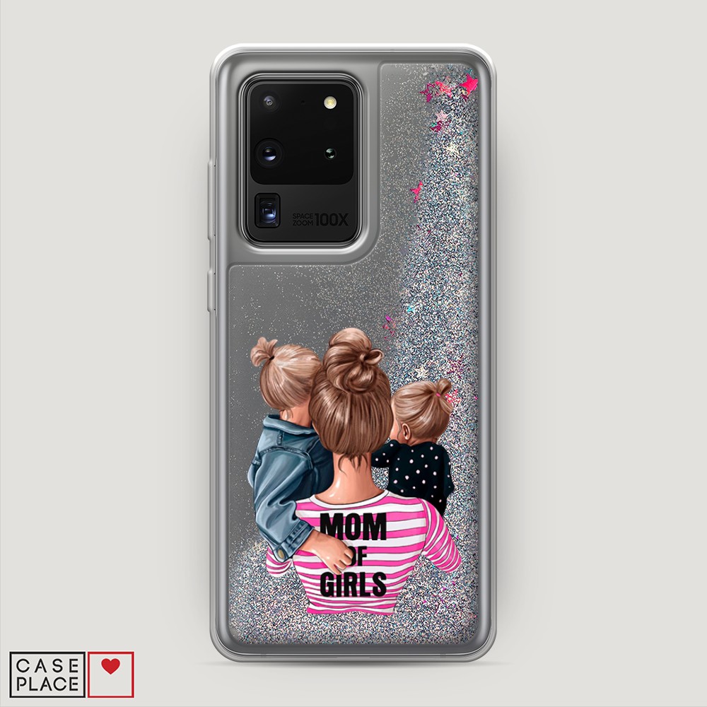 

Чехол Awog на Samsung Galaxy S20 Ultra "Mom of Girls", Разноцветный, 29491-1
