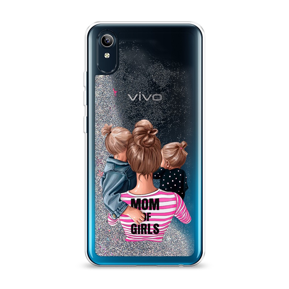 

Чехол Awog на Vivo Y91c/Y1s "Mom of Girls", Разноцветный, 262891-1