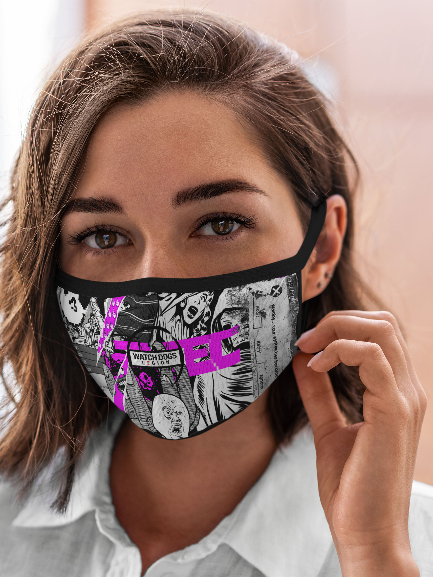 

Многоразовая маска унисекс Burnettie Watch Dogs 2 Legion, Разноцветный, Watch Dogs 2 Legion
