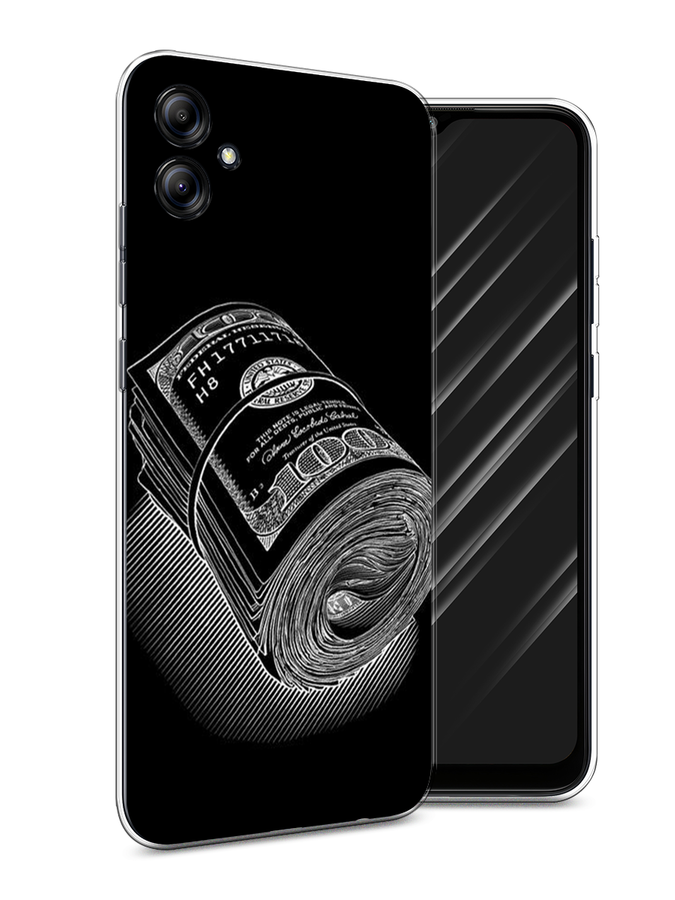 

Чехол Awog на Samsung Galaxy A04e "Кубышка денег", Черный;серебристый, 2107650-5