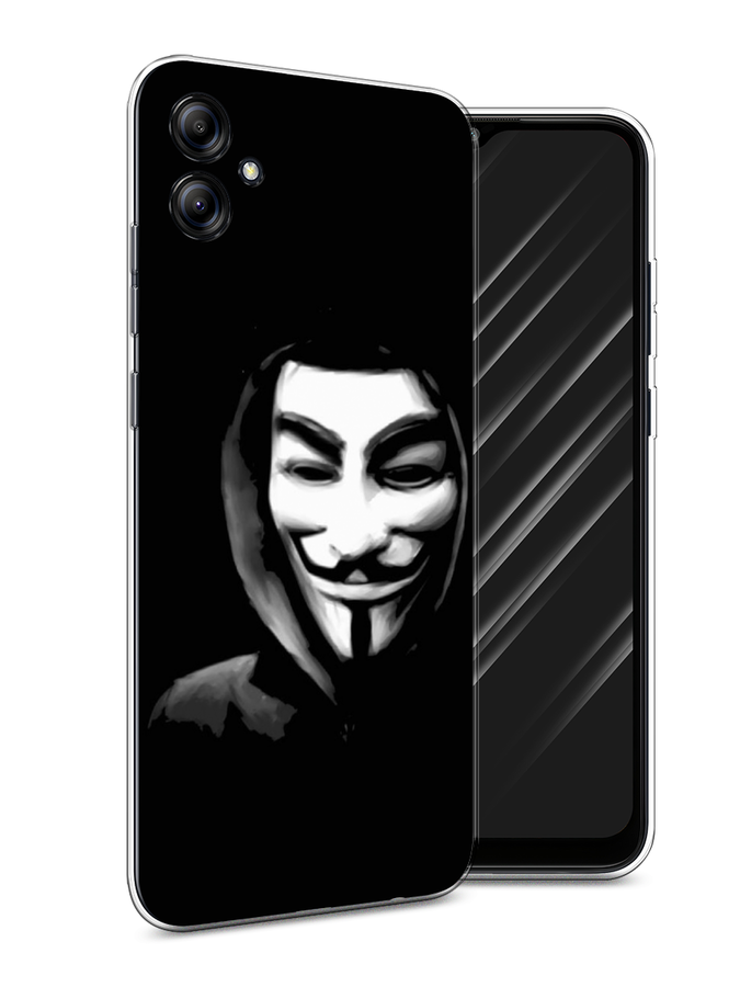 

Чехол Awog на Samsung Galaxy A04e "Анонимус", Черный;серый;белый, 2107650-5