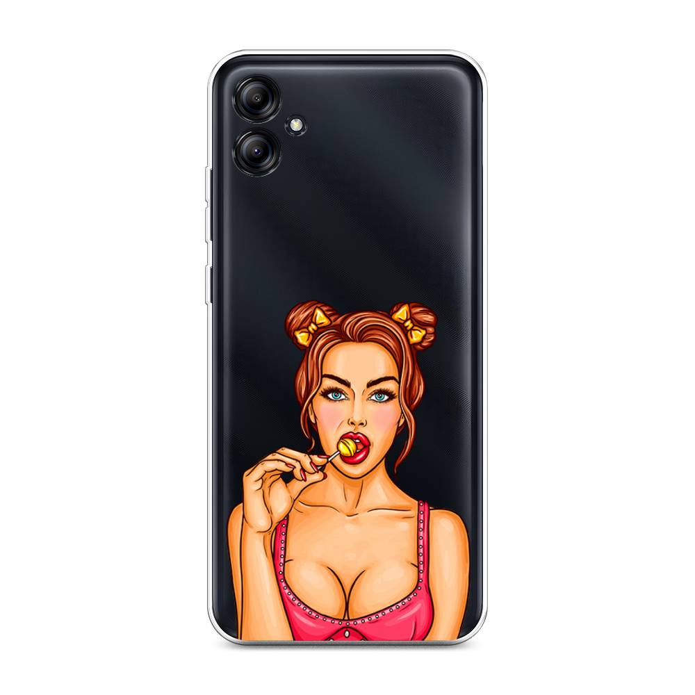 

Чехол Awog на Samsung Galaxy A04e "Вкусный леденец", Бежевый;коричневый;розовый, 2107650-7