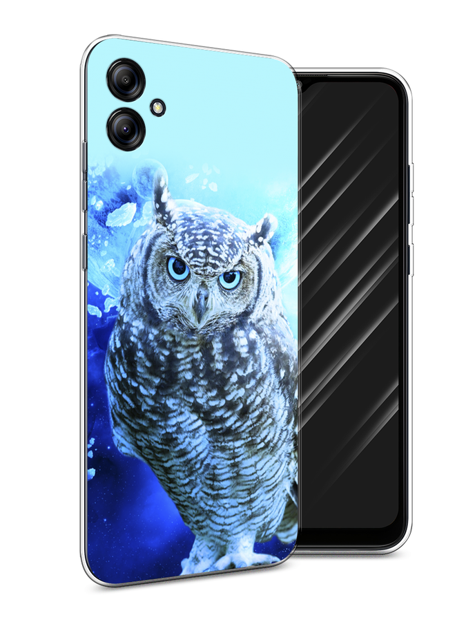 

Чехол Awog на Samsung Galaxy A04e "Сова арт 7", Синий;голубой, 2107650-1