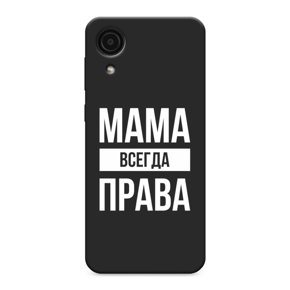 фото Чехол awog "мама права" для samsung galaxy a03 core