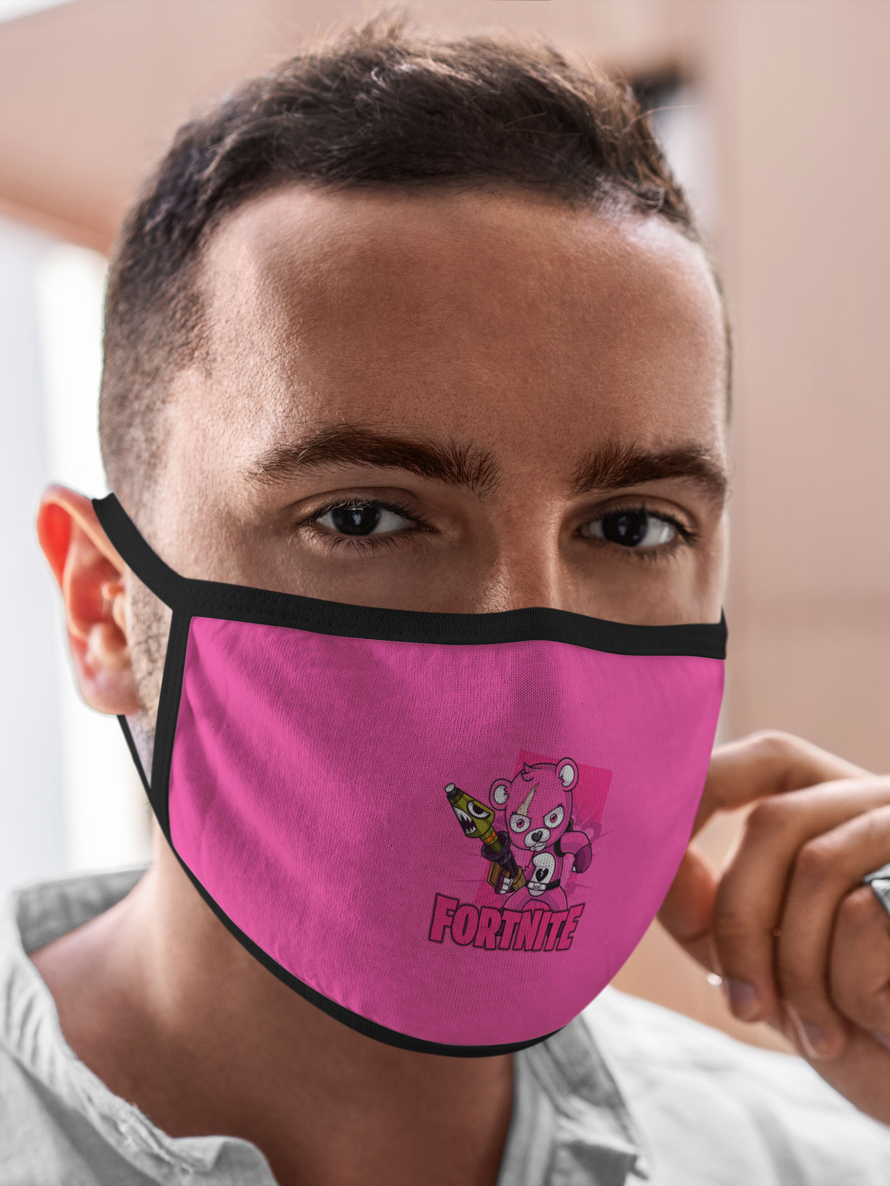 

Многоразовая маска унисекс Burnettie Fortnite, Разноцветный, Fortnite