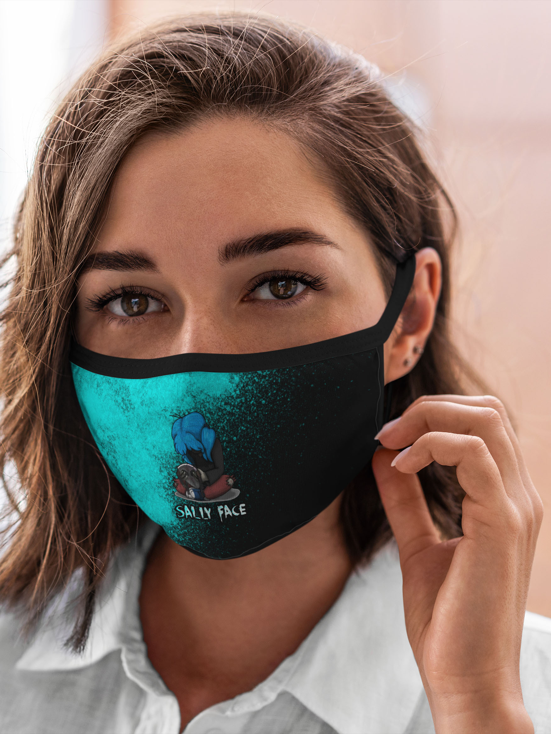 

Многоразовая маска унисекс Burnettie Sally Face, Разноцветный, Sally Face