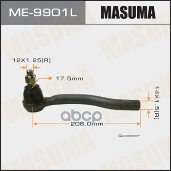 

Нак.Рул.Тяги Лев. Mazda Cx-7/Cx-9 07-> Masuma арт. ME9901L