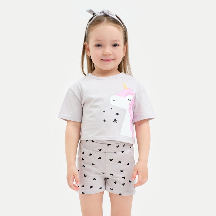 

Футболка детская укороченная KAFTAN Unicorn р.30 (98-104), Unicorn-5