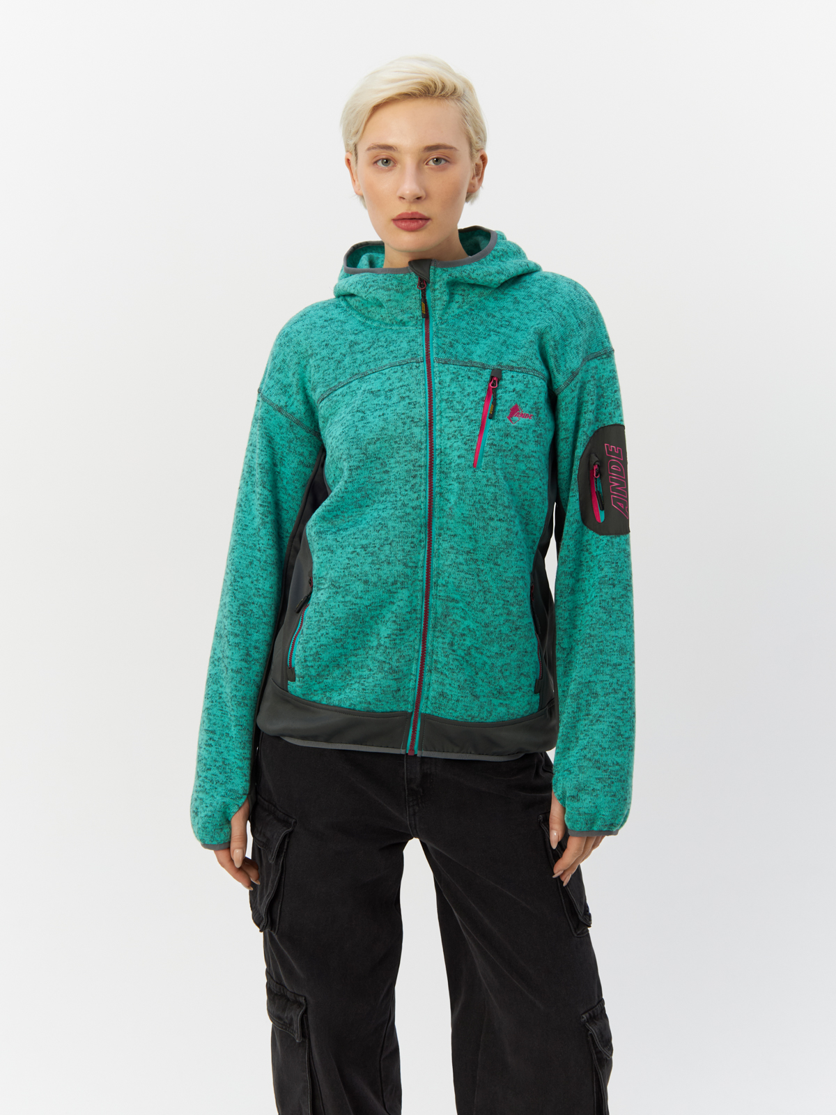 Худи женское Ande MURALLON LADY FLEECE W31040 красный S