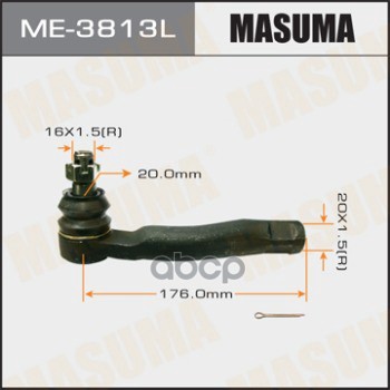 

Нак.Рул.Тяги Лев. Toyota Land Cruiser 02-07 Masuma арт. ME-3813L