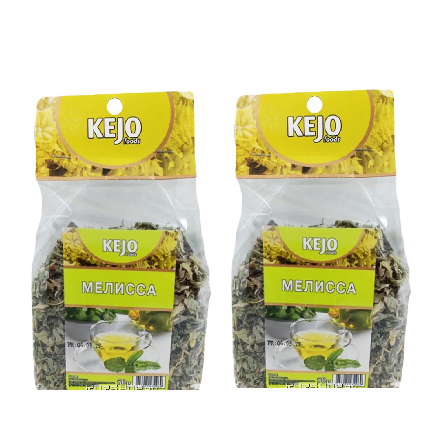

Чай травяной KEJOfoods Мелисса, 50 г * 2 шт, Мелисса