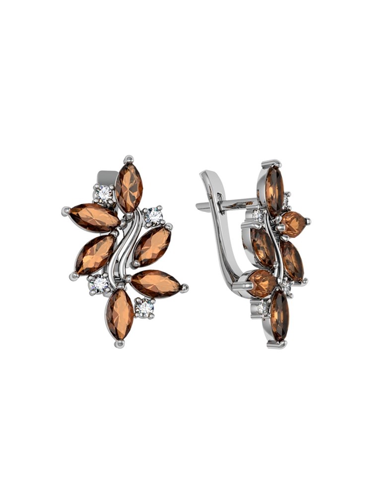 

Серьги из серебра ПРИВОЛЖСКИЙ ЮВЕЛИР 371600-FA11FA75, фианит, 371600-FA11FA75