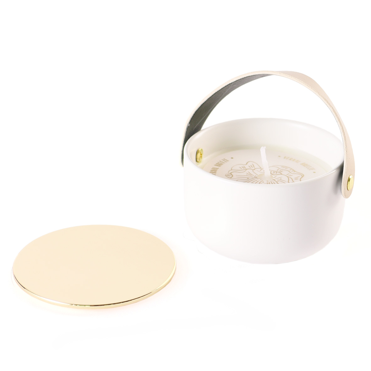 Свеча Valerie Concept крышкой CNDL 5 GRN