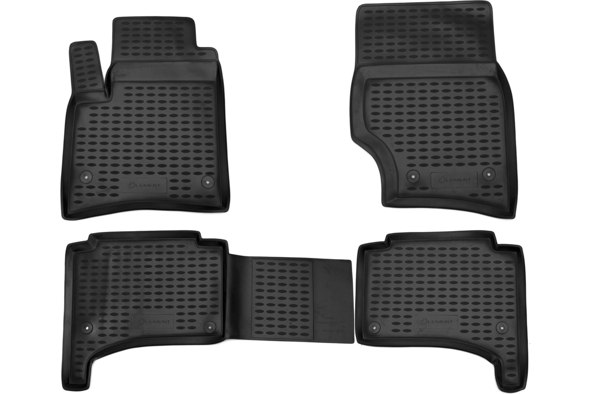 

ELEMENT Коврики в салон VW Touareg10/2002-2010, 4шт. полиуретан NLC.51.01.210k