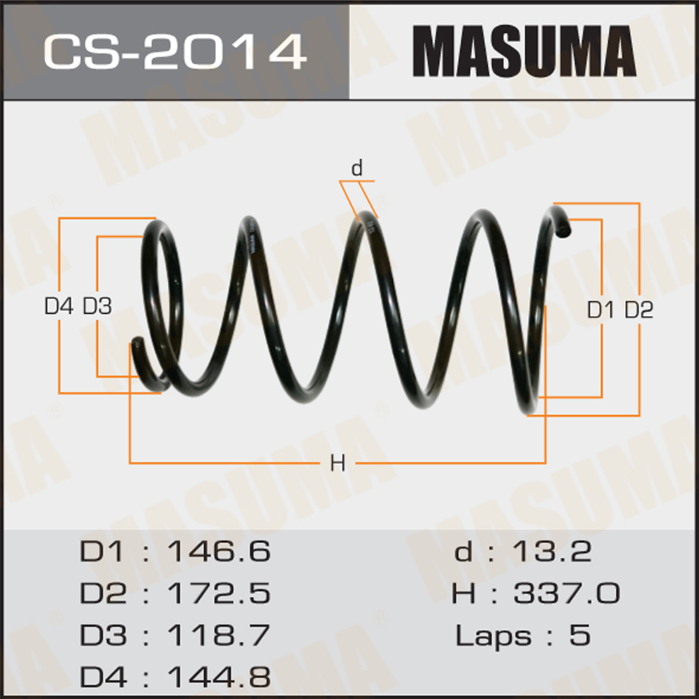 

Пружина Masuma CS2014