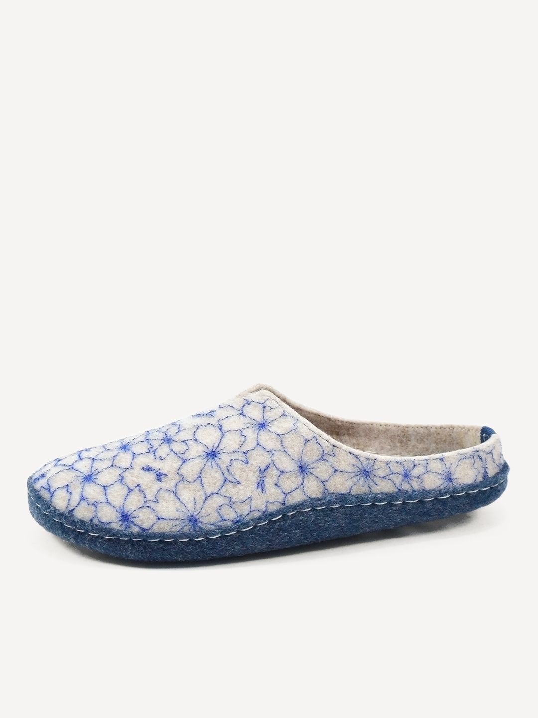 Тапочки женские Melitta Shoes В-002/С синие 38 RU