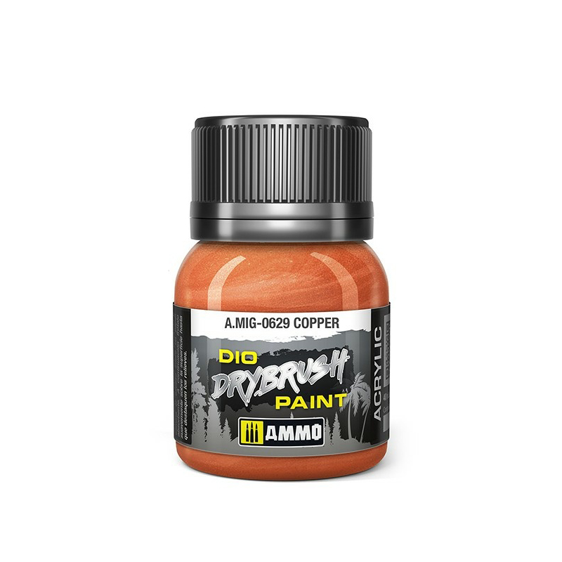 

Краска для техники сухой кисти Ammo Mig DRYBRUSH Медь AMIG0629