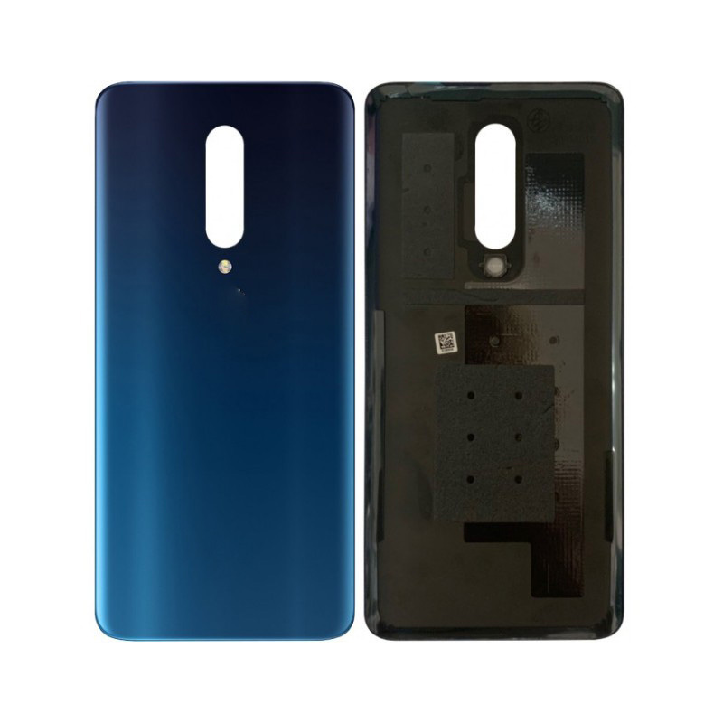 

Задняя крышка для OnePlus 7 Pro синяя матовая (Nebula Blue) без стекла камеры