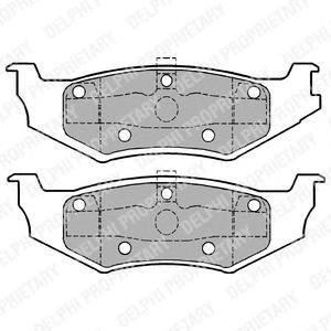 

LP1162 колодки дисковые з. Dodge Stratus2.4i 16V/2.5i V6 24V/Neon 2.0i 92>