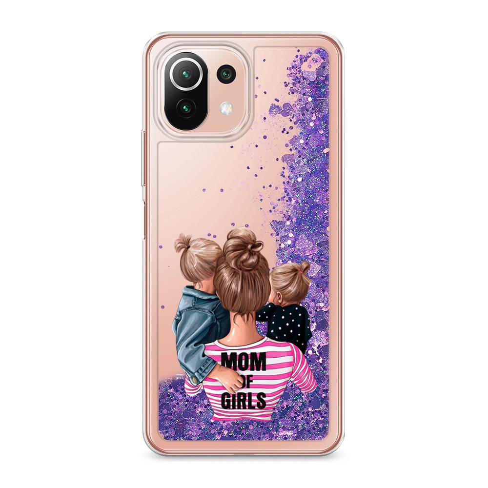 

Чехол Awog на Xiaomi Mi 11 Lite "Mom of Girls", Разноцветный, 310292-1