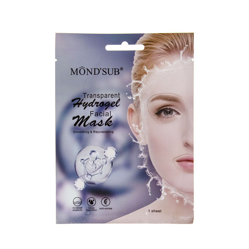 фото Маска для лица mond'sub transparent hydrogel facial mask золото 25 г