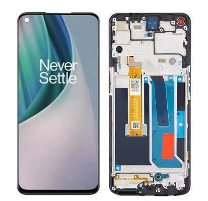 

Дисплей для OnePlus Nord N100 в сборе с тачскрином на рамке (Black)