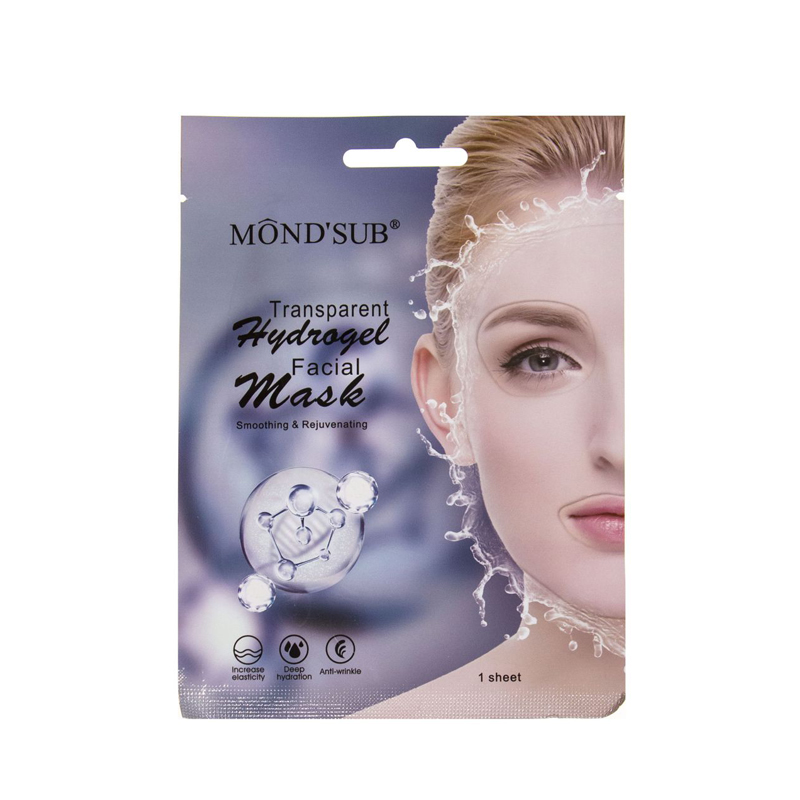 Купить Маска для лица Mond'Sub Transparent Hydrogel Facial Mask прозрачная 25 г