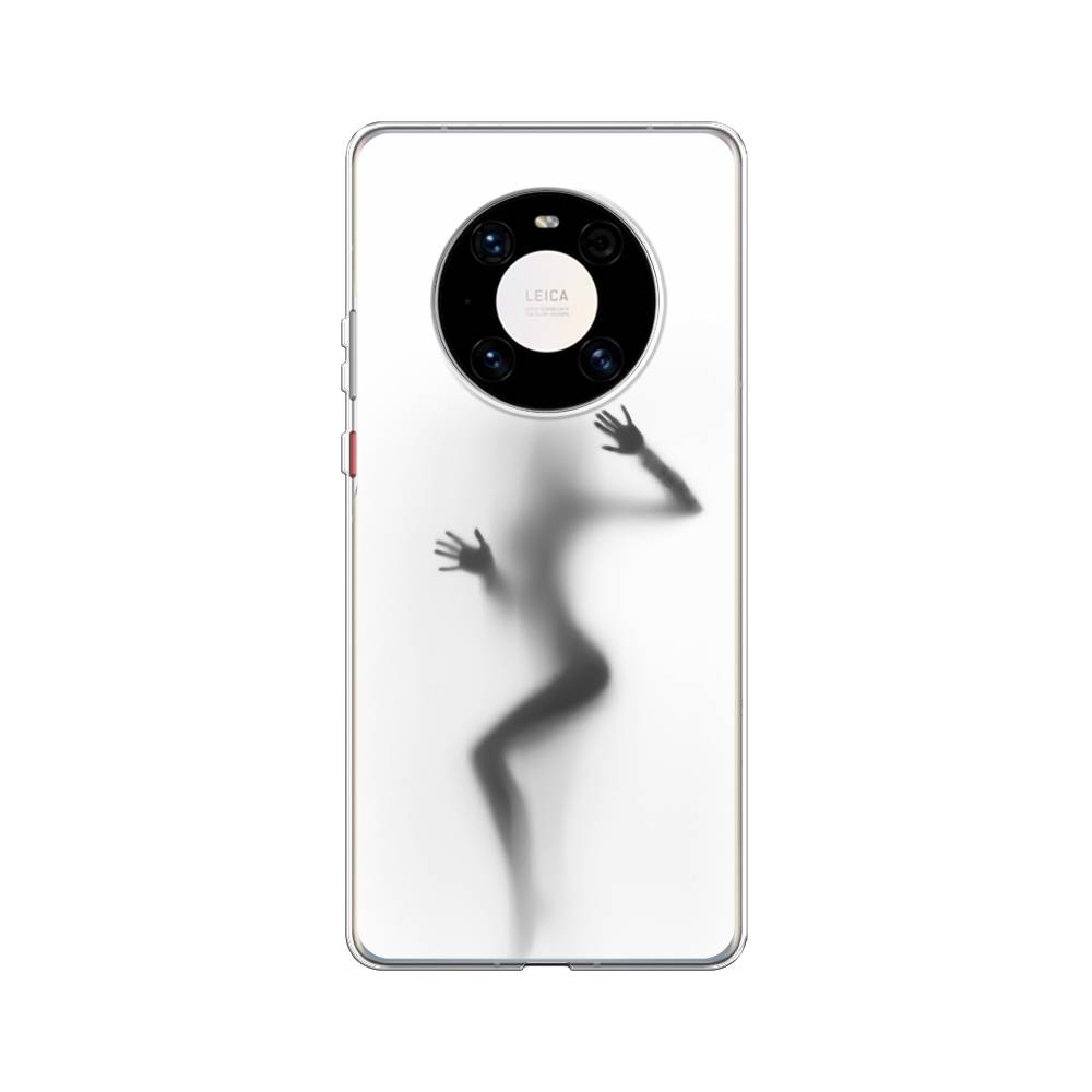 

Чехол Awog на Huawei Mate 40 Pro "Девушка в душе", Серый;белый;черный, 6104450-7