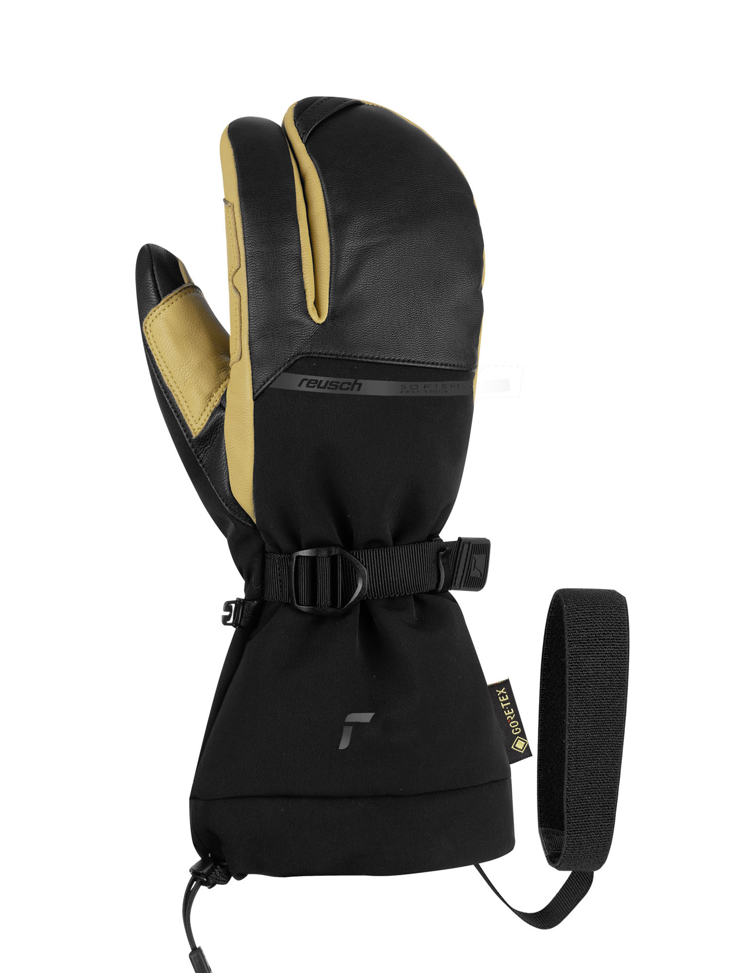 

Варежки мужские Reusch Discovery Gore-Tex Touch-Tec желтые; черные, р. 8.5, Желтый;черный, Discovery Gore-Tex Touch-Tec