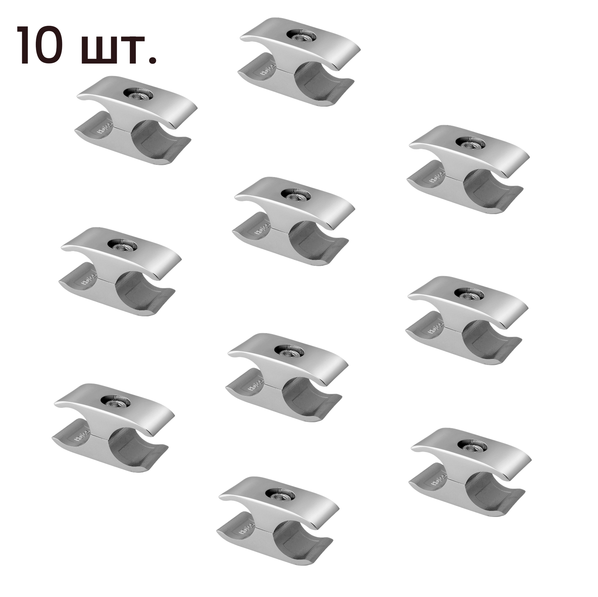 

Держатель параллельный R-46110Uno16 , 10 шт, Серебристый