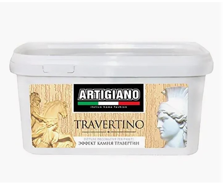Краска декоративная Artigiano travertino 2,5 л
