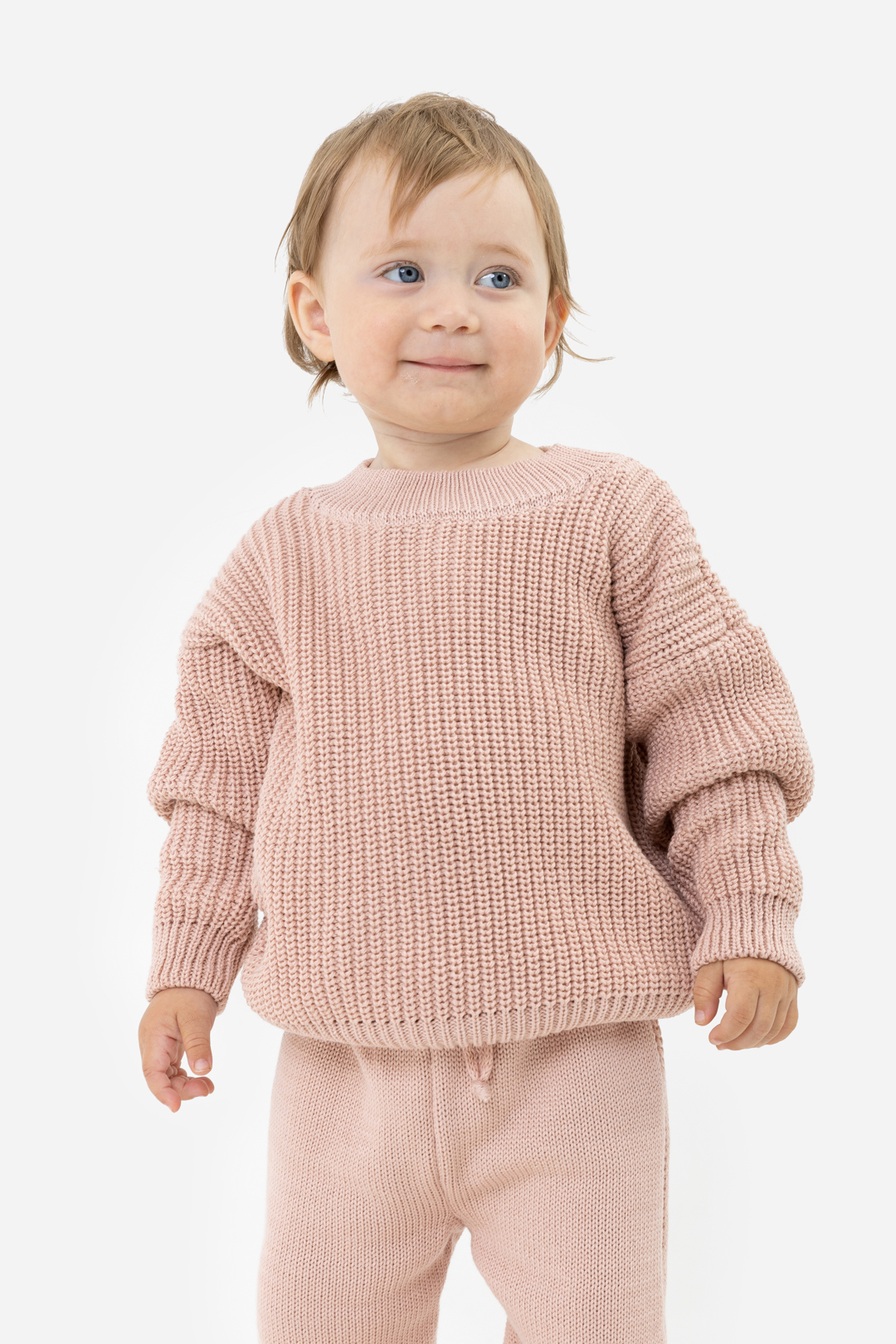 Джемпер детский LZ collection DGEM, вязаный, розовый, 80 вязаный джемпер в стиле преппи