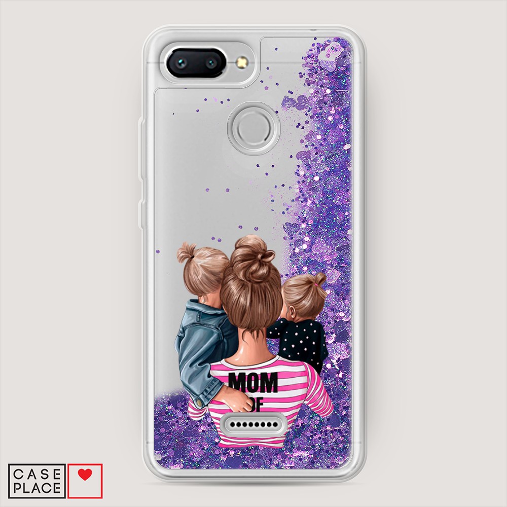 

Чехол Awog на Xiaomi Redmi 6 "Mom of Girls", Разноцветный, 33892-1