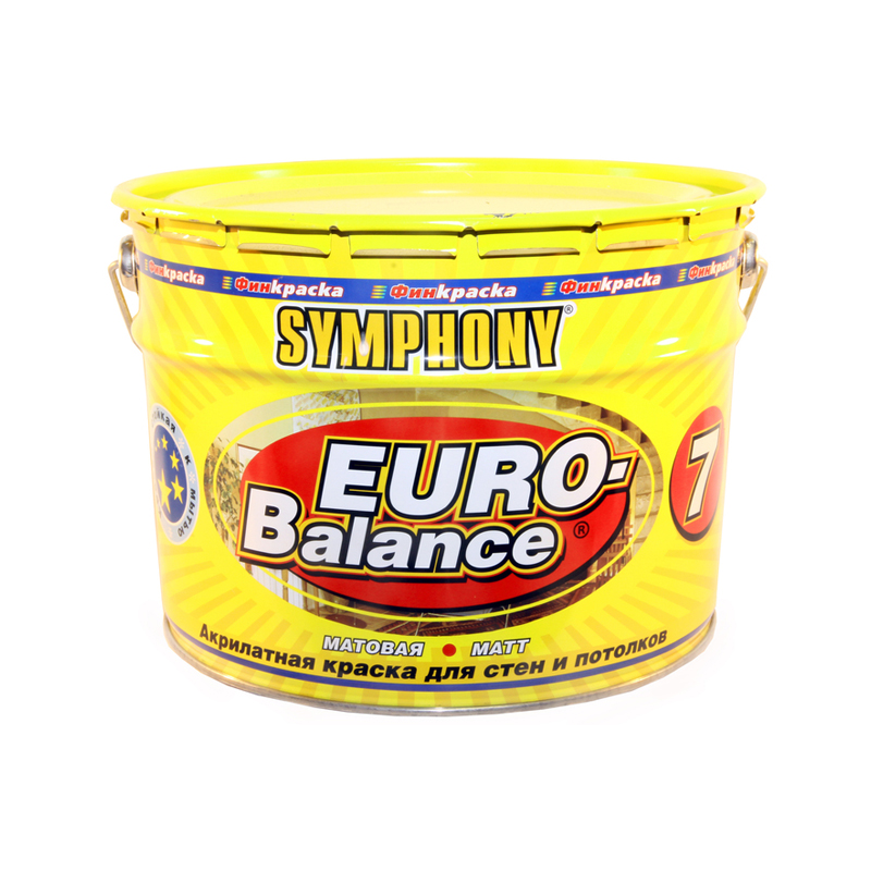 Краска Симфония EURO-Balance 7 C 9455 краска в э symphony euro balance 7 база a 9л пластиковое ведро