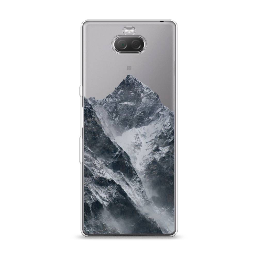 

Чехол на Sony Xperia XA3 "Горы арт 4", Серый;бежевый, 53750-2