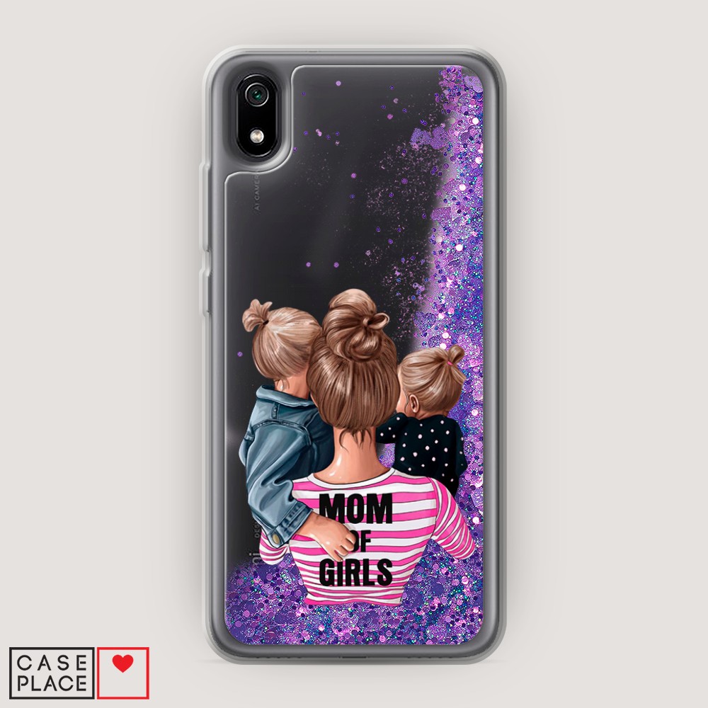 

Чехол Awog на Xiaomi Redmi 7A "Mom of Girls", Разноцветный, 35492-1