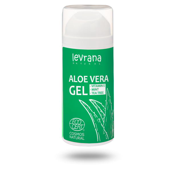 Гель для лица Levrana Алоэ Вера Супер-увлажнение, снятие воспалений и тонизирование кожи