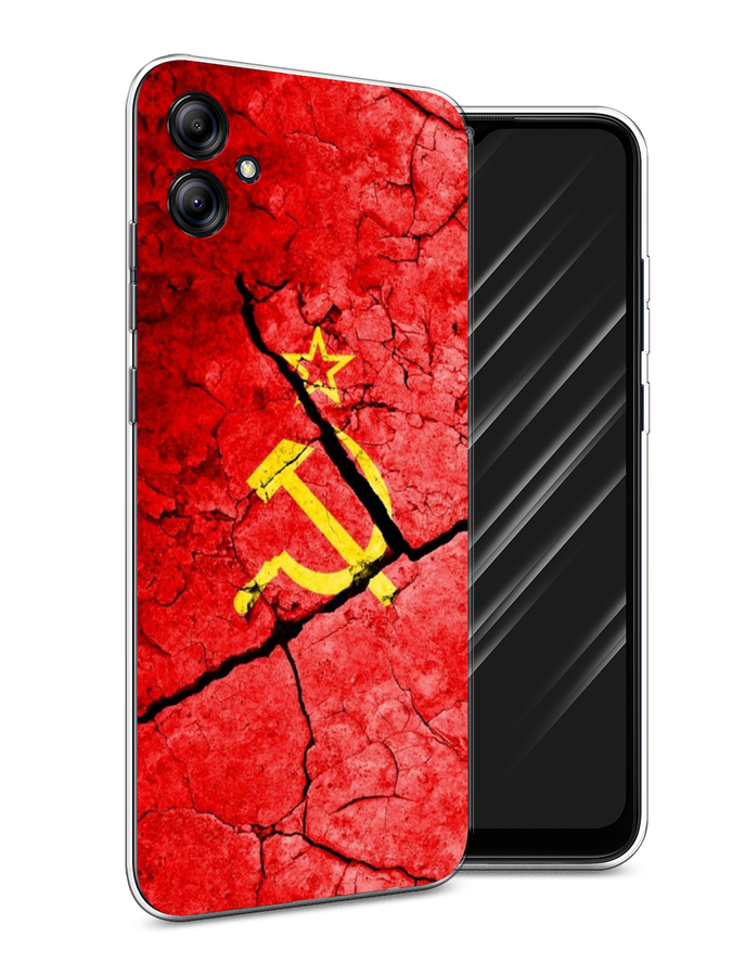 

Чехол Awog на Samsung Galaxy A04e "СССР", Красный;черный;желтый, 2107650-5