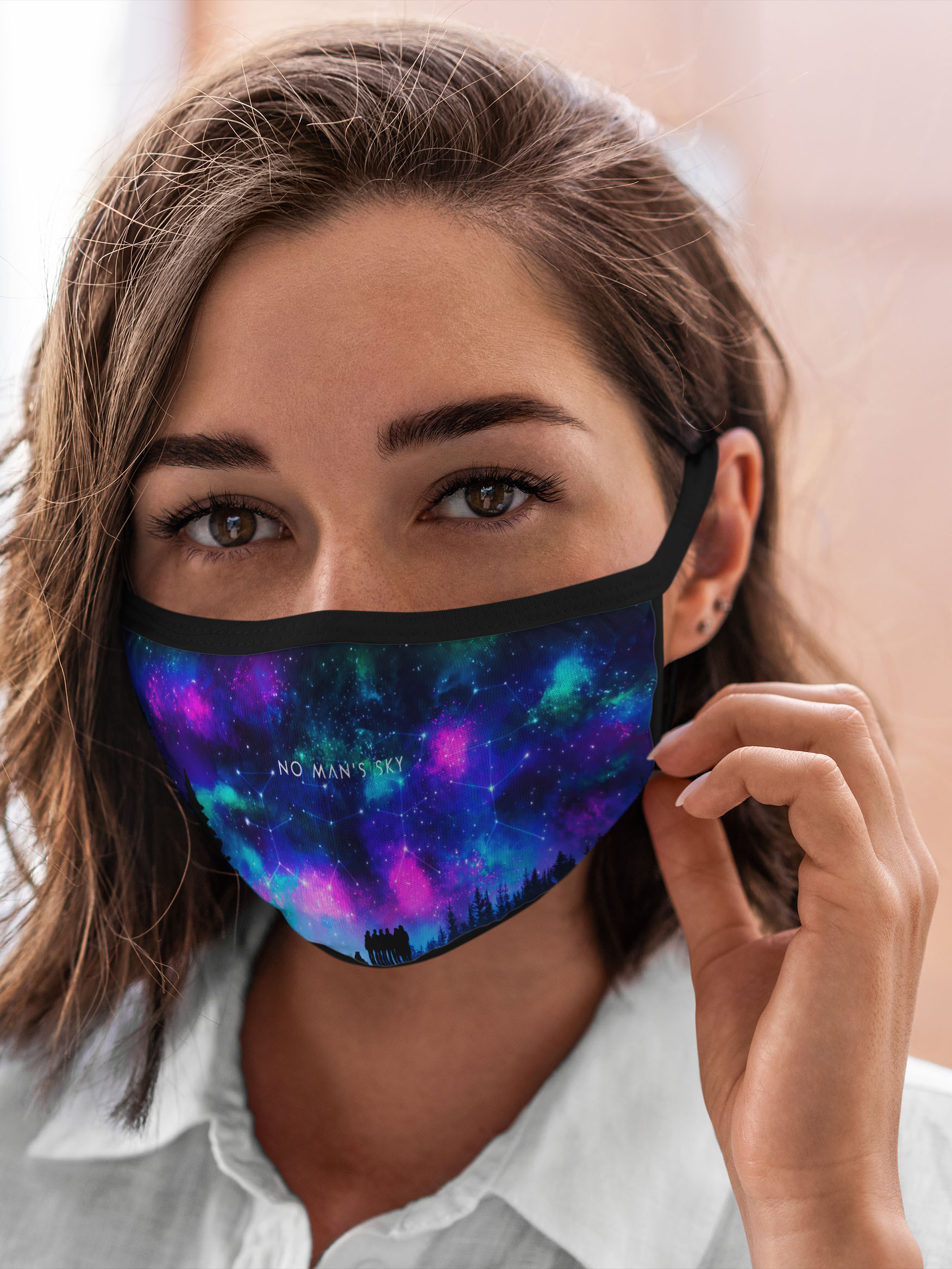 

Многоразовая маска унисекс Burnettie No Mans Sky, Разноцветный, No Mans Sky