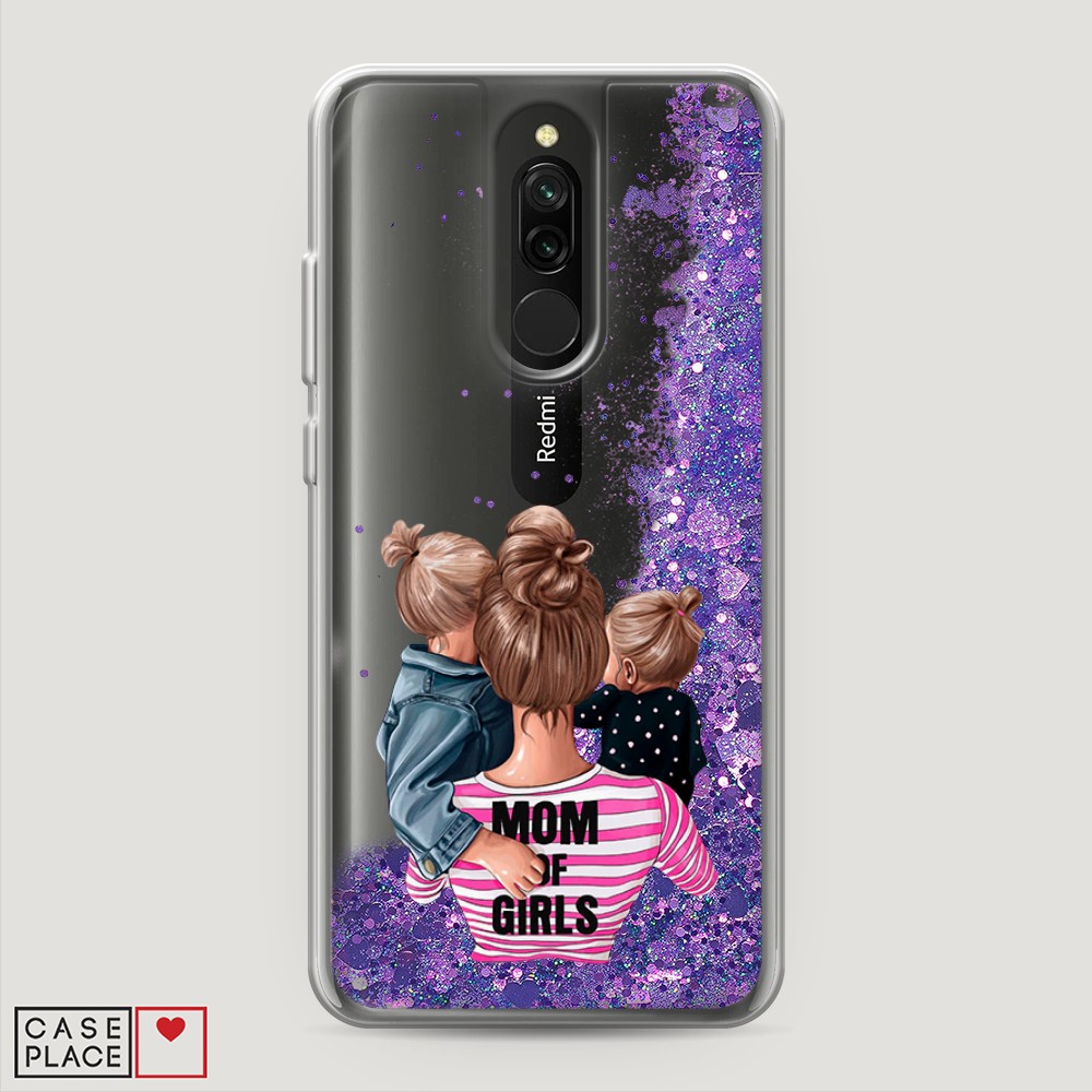 

Чехол Awog на Xiaomi Redmi 8 "Mom of Girls", Разноцветный, 37192-1