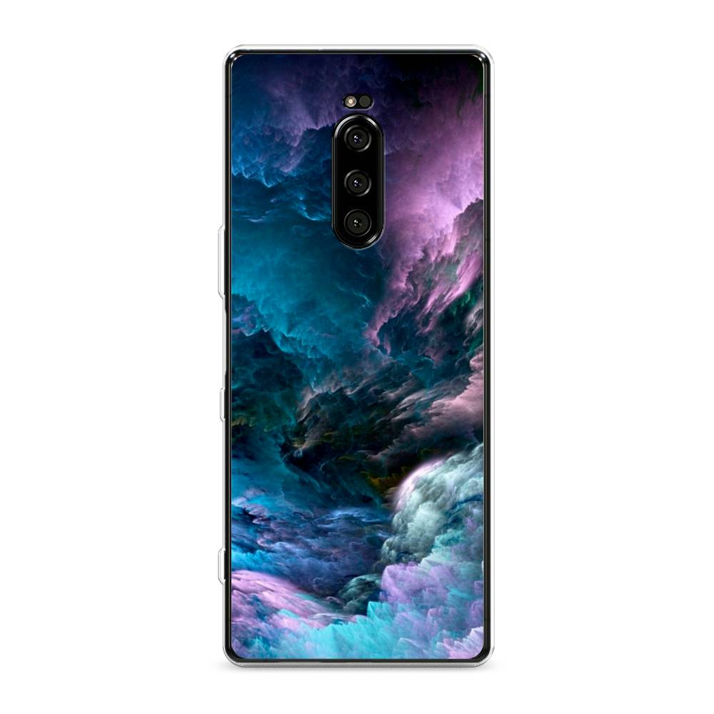 

Чехол на Sony Xperia XZ4 "Загадочное небо", Синий;фиолетовый, 53850-2