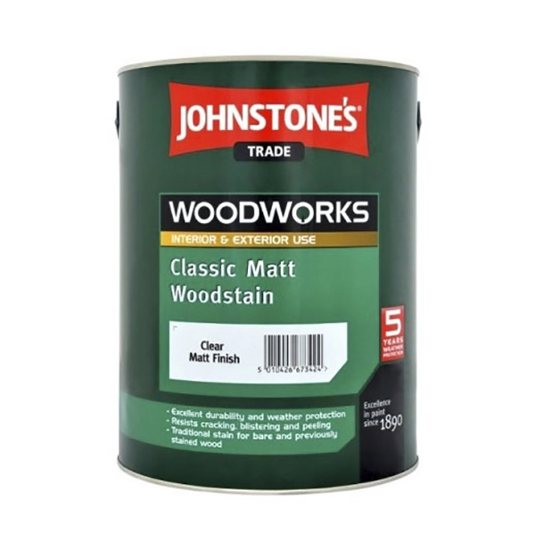 фото Лак johnstone's matt woodstain 2,5 л johnstones