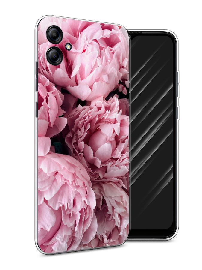 

Чехол Awog на Samsung Galaxy A04e "Нежные пионы", Розовый;черный;белый, 2107650-8