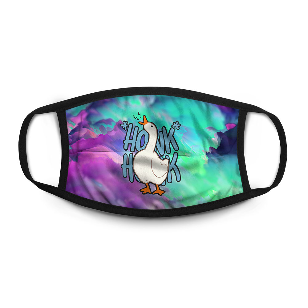 

Многоразовая маска унисекс Burnettie Untitled Goose Game Honk, Разноцветный, Untitled Goose Game Honk