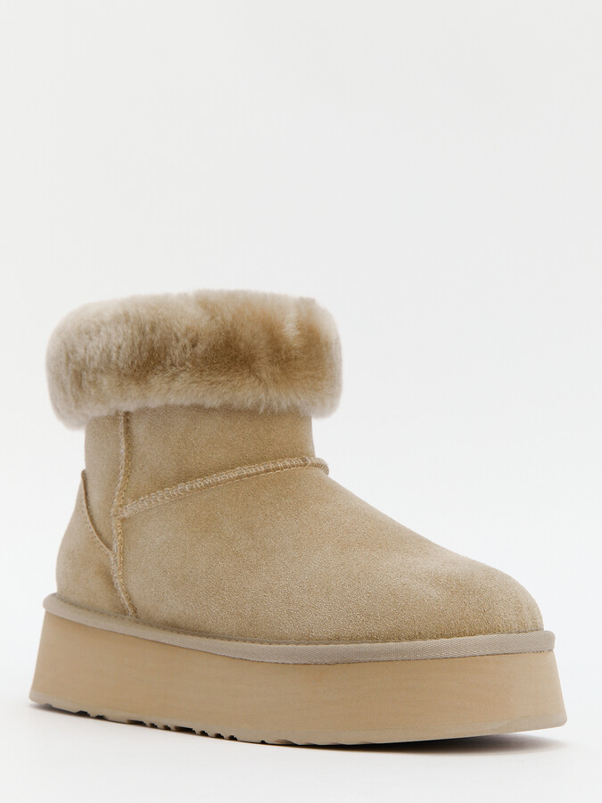 

Угги женские Tendance YS-38168D-46 бежевые 39 EU, Бежевый, YS-38168D-46