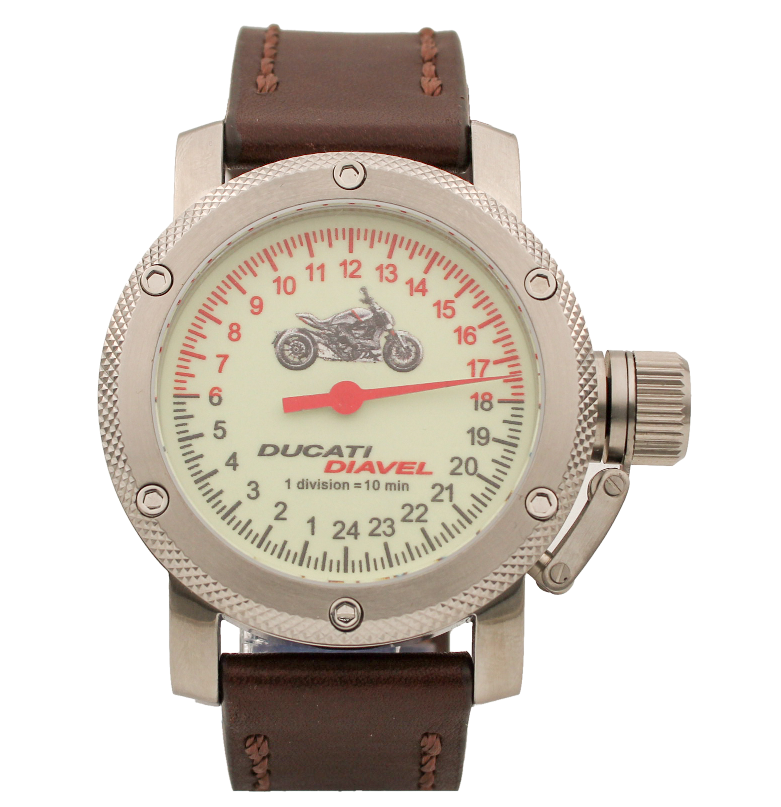 Наручные часы мужские Watch Triumph Ducati Diavel коричневые
