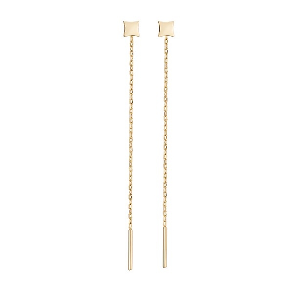 

Серьги продевки из золота Golden Eagle СЗ0092ПР, СЗ0092ПР